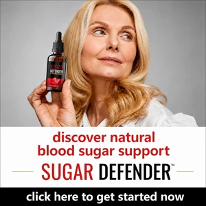 Natural blood sugar support advertisement